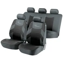 Walser Autositzbezug Elegance Komplett-Set schwarz