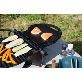 NOMADIQ Grillmatte 3 Stück spülmaschinengeeignet schwarz