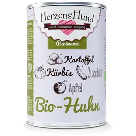 HerzensHund Bio-Huhn mit Bio-Kartoffel 12 x 400 g