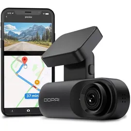 DDpai Dash camera Mola N3 GPS 2K 1600p/30fps WIFI GPS-Empfänger, HD 1600), Dashcam