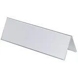 Durable Tischnamensschilder 8053-19 transparent 29,7 x 10,5 cm, 25 St.