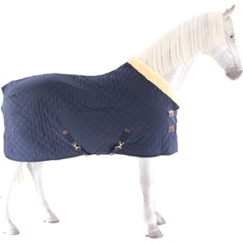 Kentucky Horsewear Tiny Show Rug Turnierdecke Pony mit künstlichem Kaninchenfell 160g, Größe:70, Farbe:marine