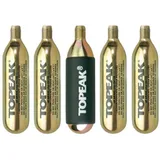 Topeak CO2-Kartuschen 16g Gewinde 5er Set Gelb