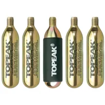 Topeak CO2-Kartuschen 16g Gewinde 5er Set Gelb