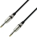 Adam Hall Audiokabel 6,3mm Klinken-Stecker - 6,3mm Klinken-Stecker 0,6m (BVV 0060)