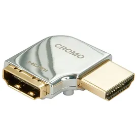 Lindy HDMI Adapter 90° rechts Chrom