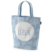 Rungassi FÜR DICH Shopper Pusteblume hellblau 399392 42x30x14cm