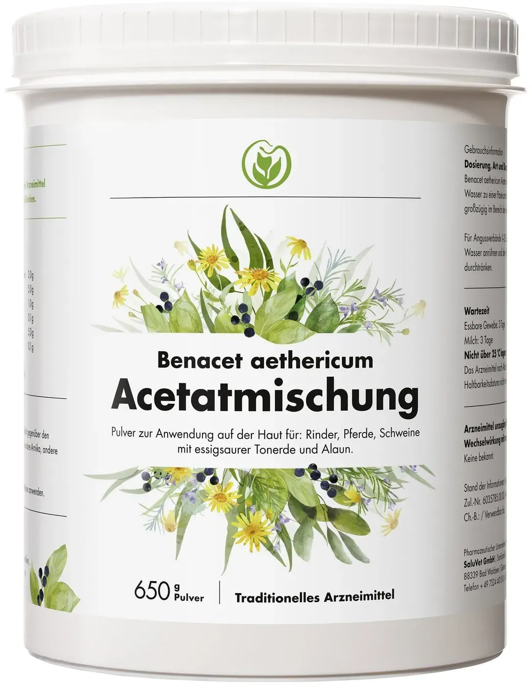 SaluVet Benacet aethericum Acetatmischung 650 g