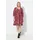 Ulla Popken Jerseykleid Animaldruck Lila 50/52