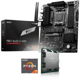 Aufrüst-Kit Bundle Ryzen 7 7700X Prozessor, 16 GB DDR5, MSI PRO B650-S WiFi Mainboard, be Quiet! Pure Rock Slim 2 (zusammengebaut inkl. Bios Update + Funktionskontrolle)