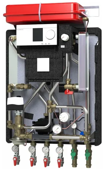 Danfoss Hausstation Akva Lux II VXe H3W1, HE:15kW, PWH:35kW, STW, A337, StS
