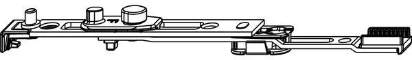 MACO Kippverschluss unten für variable Getriebe - für Fenster