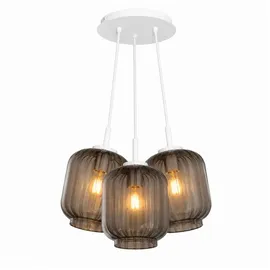 s.luce Velo 3-flg. 20 cm Rund/Glas