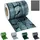 Tectake Sichtschutzstreifen 19 x 7000 cm grau PVC