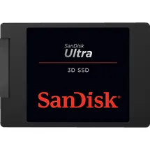 SanDisk Ultra 3D Festplatte, 4 TB SSD SATA 6 Gbps, 2,5 Zoll, intern