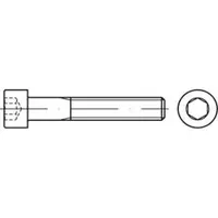 Industrial Quality Supplies ISO 4762 Zylinderkopf-Schaftschraube 10.9 M 16
