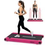 SQUATZ Walking Pad Laufband mit Vibrationsplatte, klappbares Laufband für Zuhause und Home Office, Fernbedienung, LED Display, leiser Motor, bis 120 kg