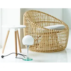 Cane-line Nest Round Sessel Rattan Natural - Natur