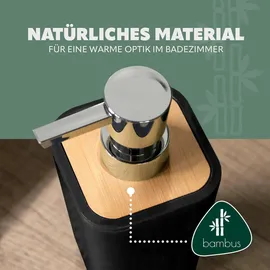 bremermann Seifenspender Calvi 320ml Schwarz