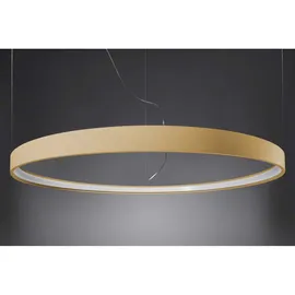 Sollux Lighting Pendelleuchte Wohnzimmerlampe Hängelampe Deckenleuchte Gold LED 30W 4000K D 55 cm