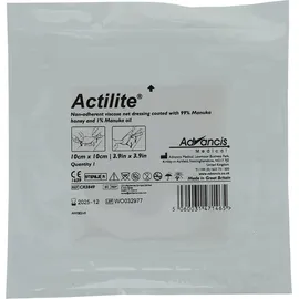 Advancis medical Deutschland GmbH Actilite 10x10cm HONIG-WUNDAUFLAGE