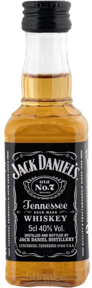 Jack Daniels Tennessee Whiskey 40% 0,05l