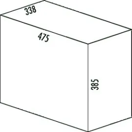 Wesco Double Master Maxi 40 l Anthrazit