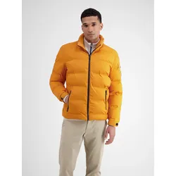 Warm gefütterter Steppblouson mit versteckter Kapuze - Pumpkin Orange - XL