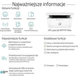 HP LaserJet M140w