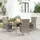 vidaXL Garten-Essgruppe 5-tlg. Grau