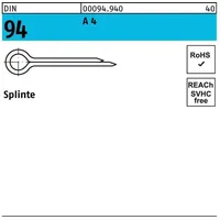 Industrial Quality Supplies ISO 1234 Splinte A 4 1