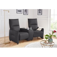 exxpo - sofa fashion 2-Sitzer, Inklusive Relaxfunktion und wahlweise Ablagefach braun 184 cm x 105 cm x 99 cm