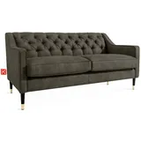 konsimo® 2-Sitzer-Sofa, Graphit, 170x78x80 cm, Wohnzimmer, Sofas & Couches, Sofas, 2-Sitzer Sofas