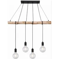 GLOBO Auston 4-flg. 7 cm schwarz matt