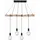 GLOBO Auston 4-flg. 7 cm schwarz matt