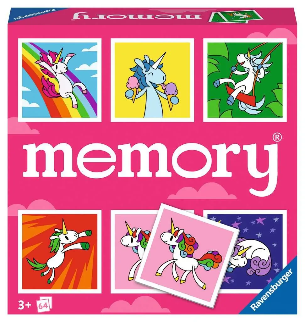 Ravensburger memory Einhörner, Brettspiel, Speicher, 3 Jahr(e), 20 min, Familien