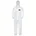 5/6 Air Chemikalien-Schutzanzug Weißer Einweg-Overall Partikeldicht S