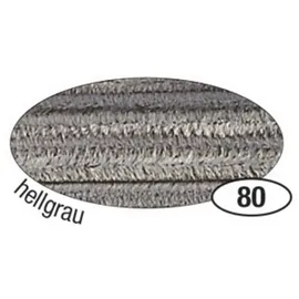 Folia Pfeifenreiniger 8 mm 10 Stück hellgrau