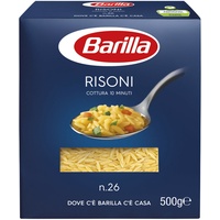 Risoni nr 26 Barilla 8 Packungen a 500g Pasta Nudeln al dente Suppe