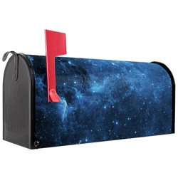 banjado Amerikanischer Briefkasten »Mailbox Universum« (Amerikanischer Briefkasten, original aus Mississippi USA), 22 x 17 x 51 cm schwarz
