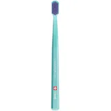 Curaprox Zahnbürste CS 1560 Soft - Handzahnbürste für Erwachsene mit 1560 Soft CUREN Borsten - Türkis-Violett
