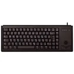 Cherry Compact-Keyboard G84-4400 Tastatur PS/2 Englisch Europa Schwarz