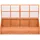 vidaXL Frühbeet Holz 180x57x62 cm