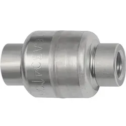 Riegler Rückschlagventil, leichte Bauweise, ES 1.4301, G 1/4, 0,03 bar