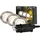 Briloner Connect to Shine 3er Set LED Bodeneinbaustrahler mit Bodenhülse, IP67 12 V 3er-Starterset - 4,5cm Topf