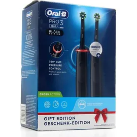 Oral-B Pro 3 3900 + 2. Handstück Black Edition