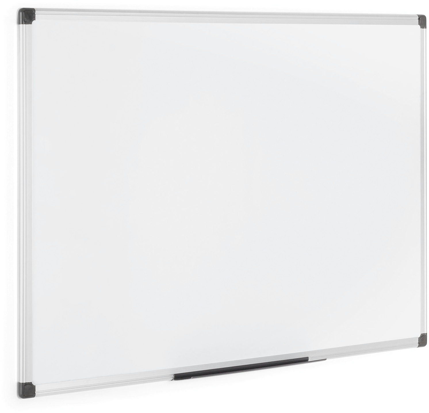 Bi-Office Whiteboard 180 x 120 cm, ideal für den Bildungs- und audiovisuellen Gebrauch