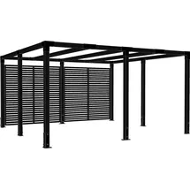 Plus Cubic Pergola 387 x 387 x 217 cm schwarz