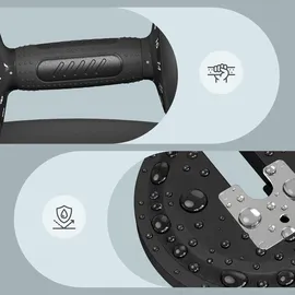 Songmics Kurzhanteln 2er set Verstellbare Kurzhantel 1,5 kg bis 18 kg schwarz/rot
