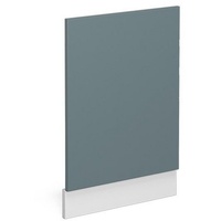 Vicco Geschirrspülerblende Küchenmöbel R-Line Solid Weiß Blau Grau 45